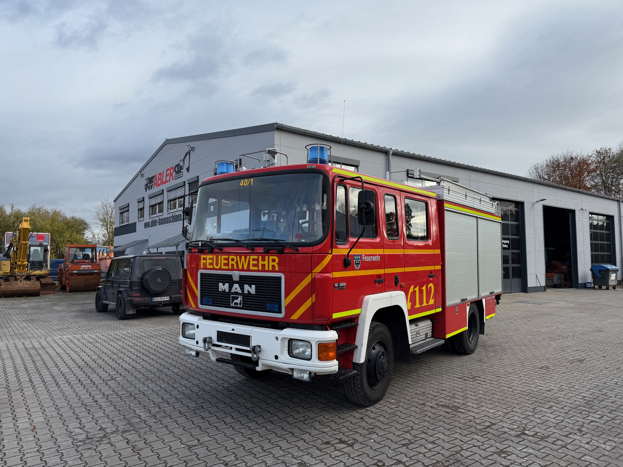 MAN 12.222 LF16 Feuerwehr-LKW - سيارة إطفاء: صورة 2 MAN 12.222 LF16 Feuerwehr-LKW - سيارة إطفاء: صورة 2