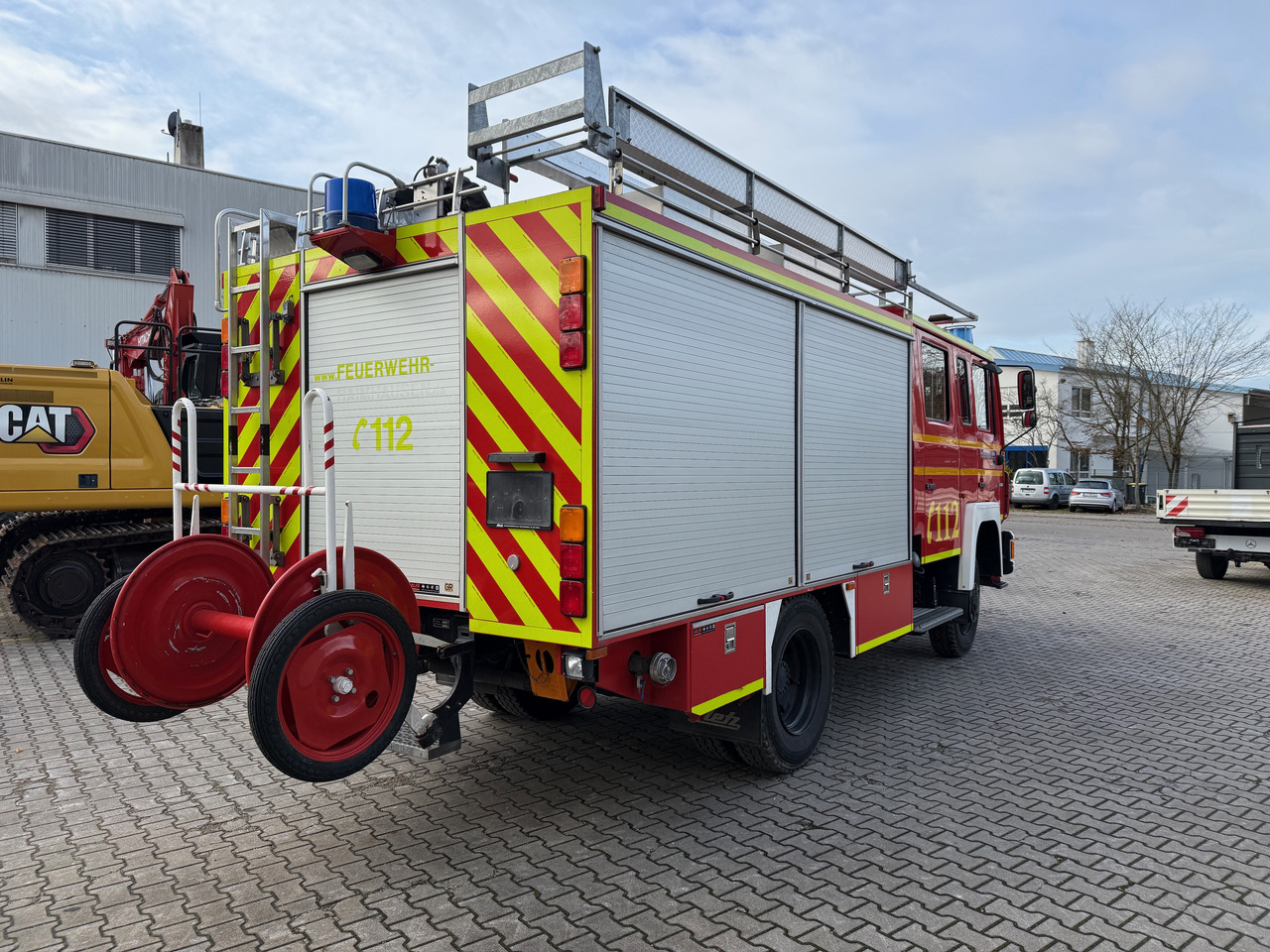 MAN 12.222 LF16 Feuerwehr-LKW - سيارة إطفاء: صورة 4 MAN 12.222 LF16 Feuerwehr-LKW - سيارة إطفاء: صورة 4