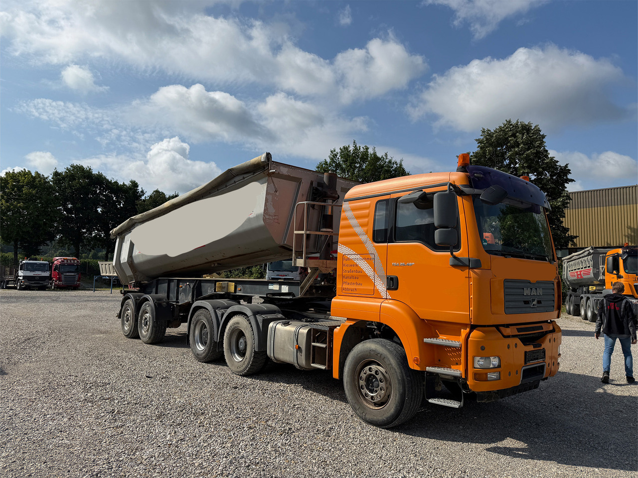 MAN TGA 26.480 6x4 SZM mit Kippauflieger - شاحنة قلاب: صورة 4 MAN TGA 26.480 6x4 SZM mit Kippauflieger - شاحنة قلاب: صورة 4