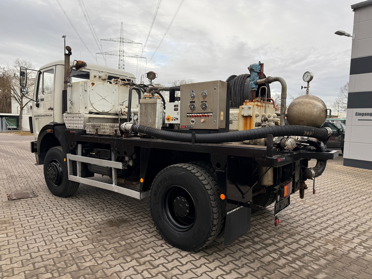 آلية المنفعة/ مركبة خاصة, شاحنة MErcedes-Benz 1928 NG V8 4x4 Uraca Hochdruckpumpe KD412: صورة 5