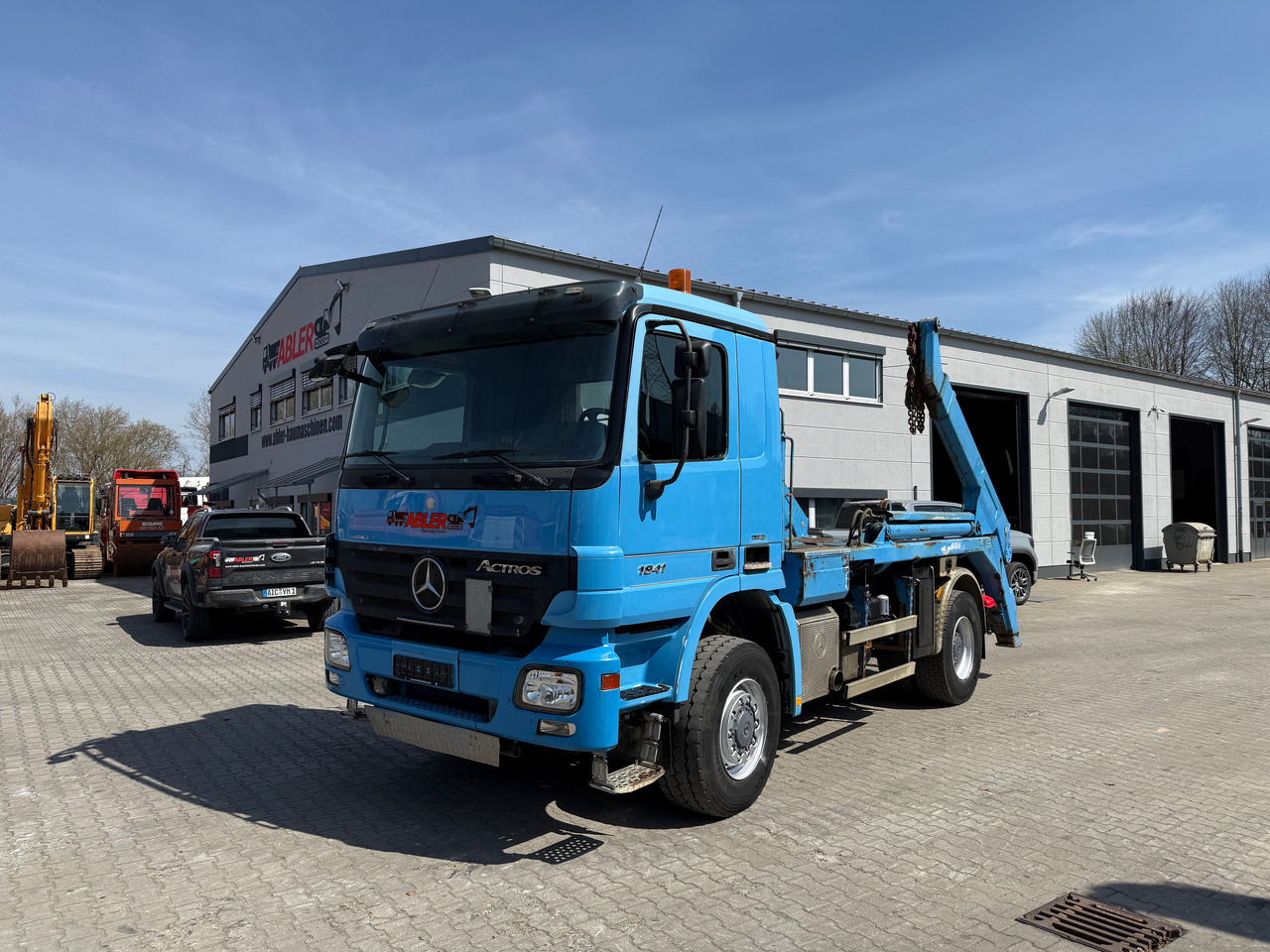 Mercedes-Benz 1841 Actros MP2 Absetzkipper 4x4 Allrad Klima - شاحنة نقل المخلفات: صورة 2 Mercedes-Benz 1841 Actros MP2 Absetzkipper 4x4 Allrad Klima - شاحنة نقل المخلفات: صورة 2