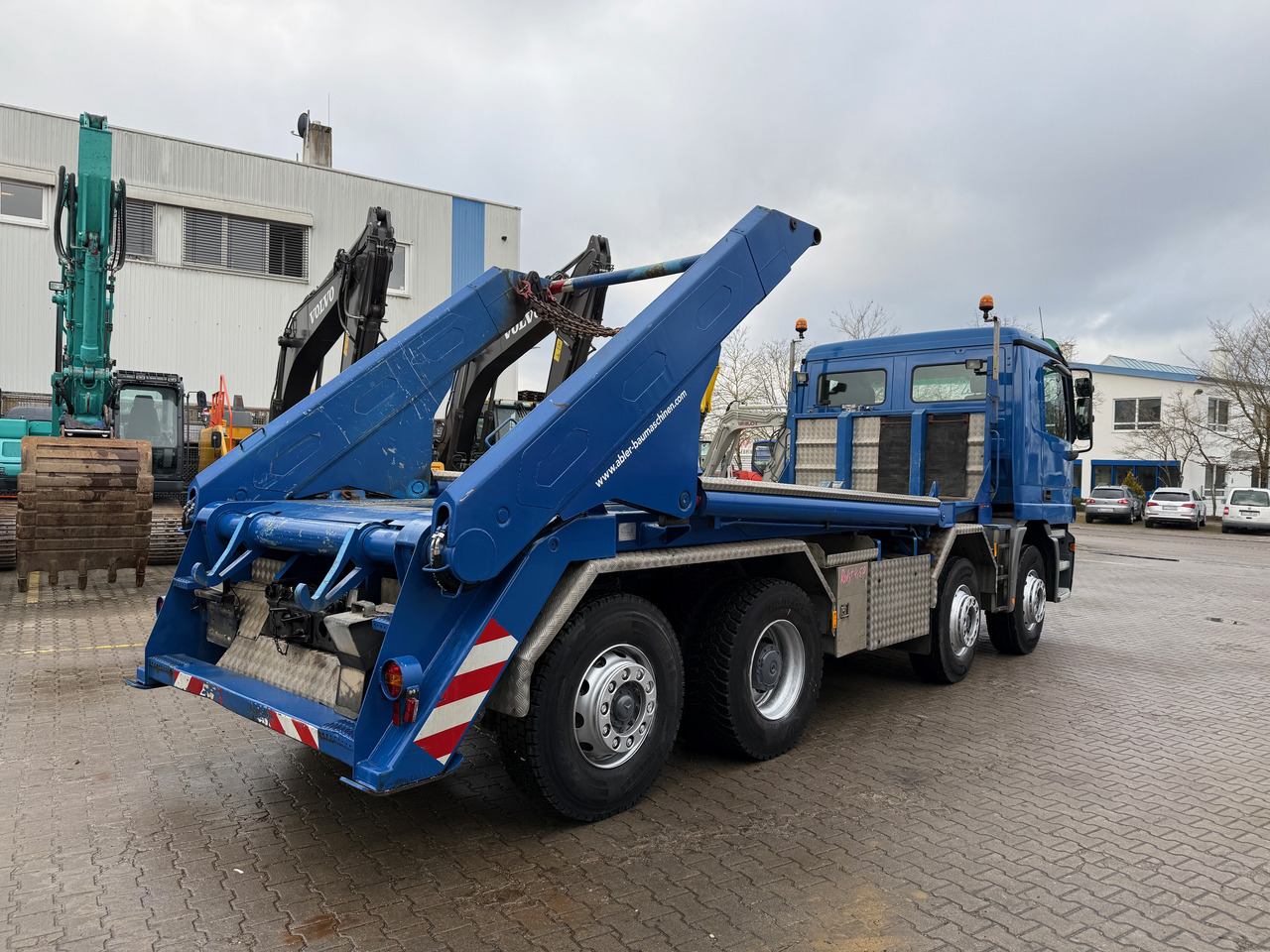 Mercedes-Benz 3243 Actros MP1 4-Achs Absetzkipper - شاحنة نقل المخلفات: صورة 4 Mercedes-Benz 3243 Actros MP1 4-Achs Absetzkipper - شاحنة نقل المخلفات: صورة 4