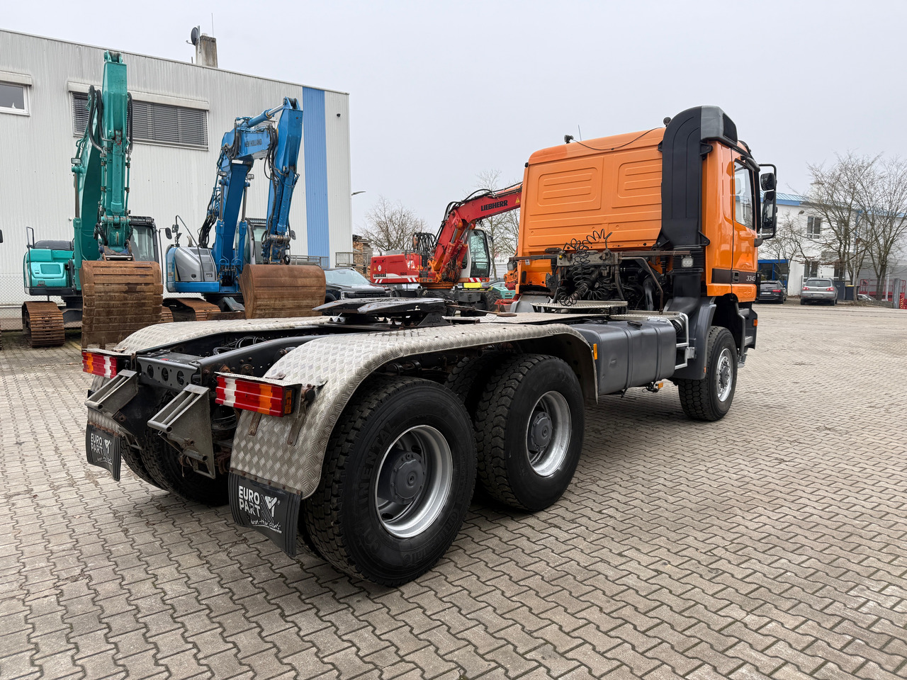 Mercedes-Benz 3343 Actros MP1 SZM 6x6 Klima - وحدة جر: صورة 4 Mercedes-Benz 3343 Actros MP1 SZM 6x6 Klima - وحدة جر: صورة 4