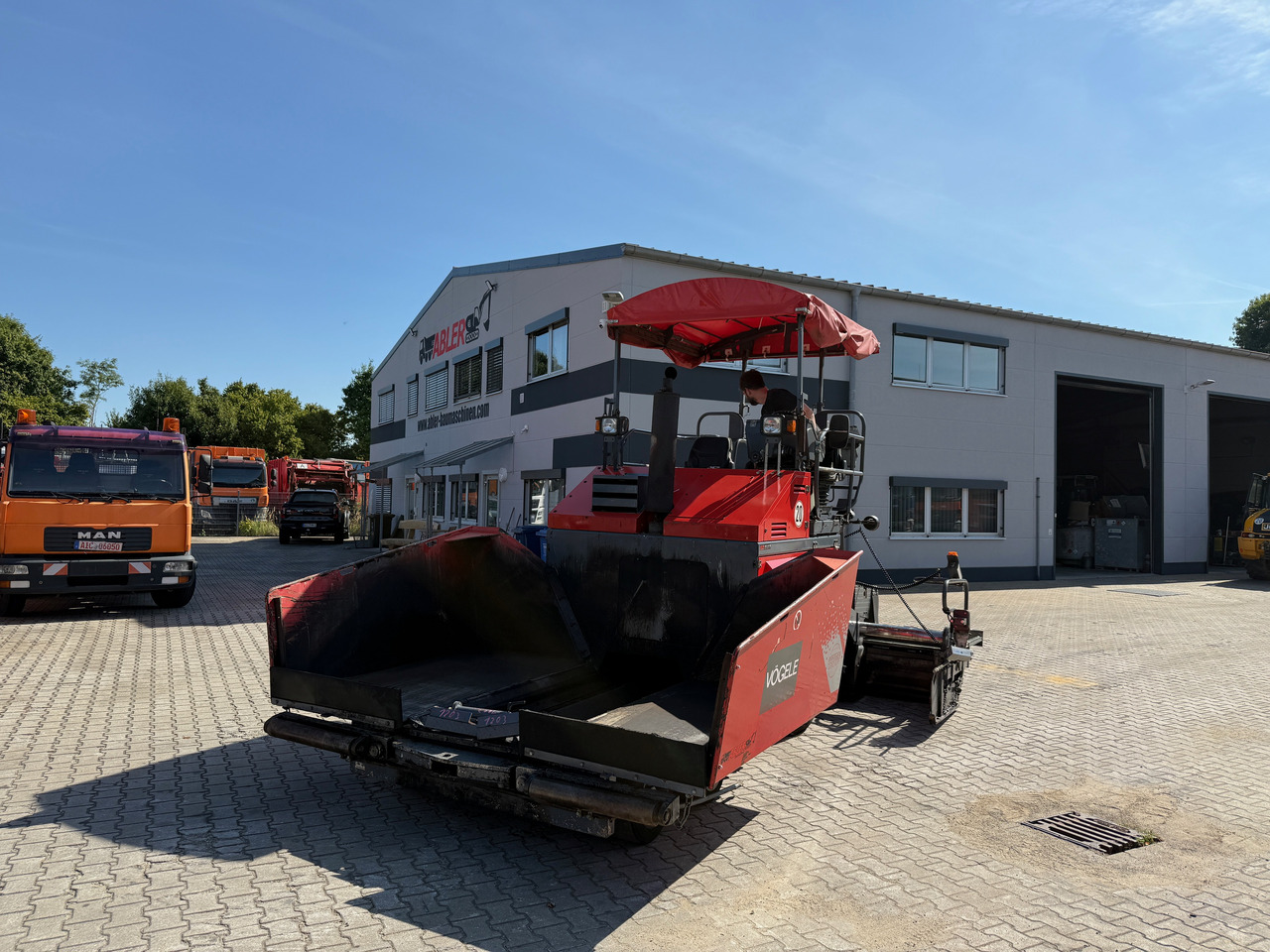 Vögele Super 1203 Asphalt-Radfertiger - مدادة الأسفلت: صورة 2 Vögele Super 1203 Asphalt-Radfertiger - مدادة الأسفلت: صورة 2