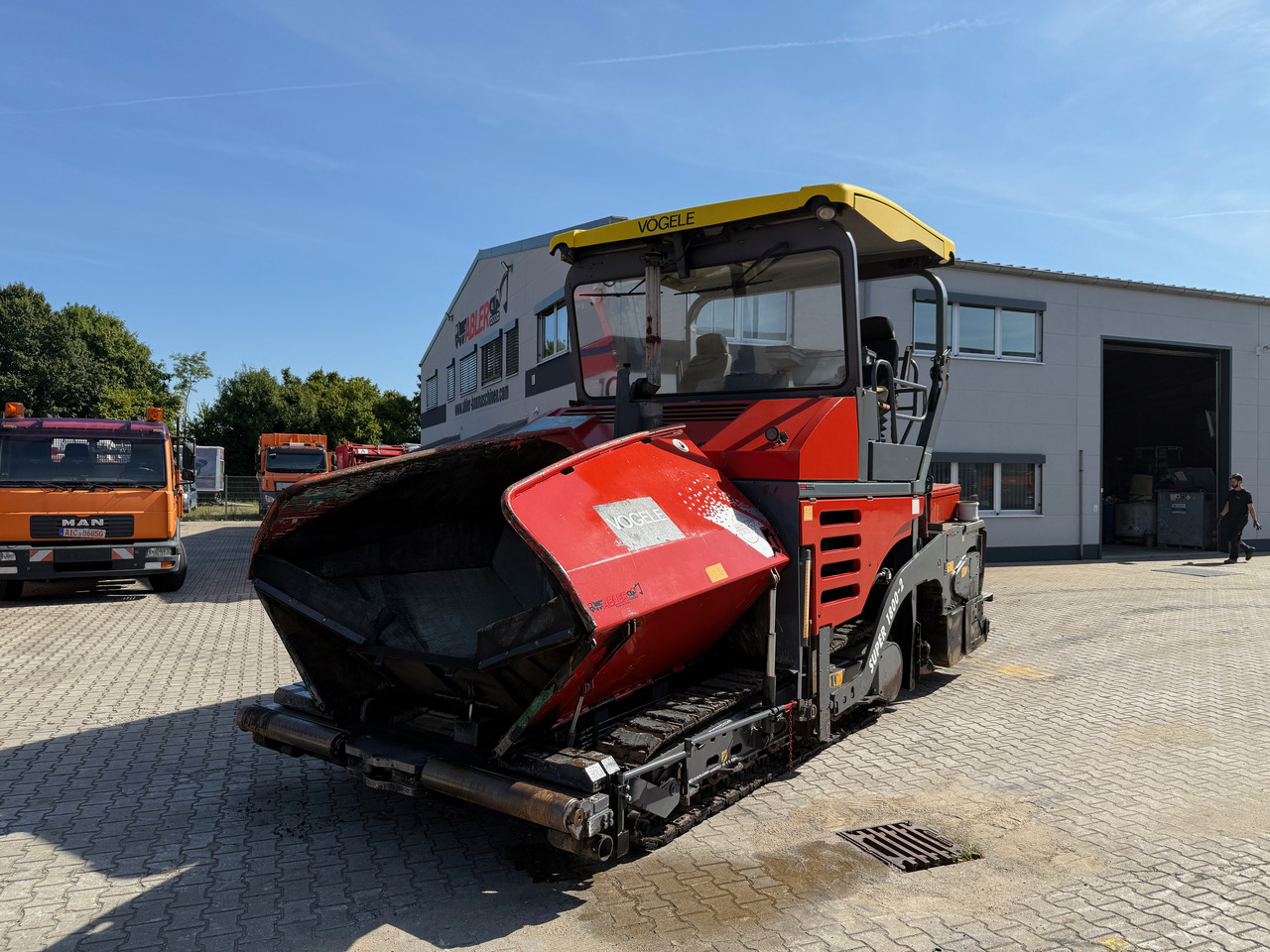 Vögele Super 1800-2 Asphaltfertiger mit Nivellierung 650cm - مدادة الأسفلت: صورة 4 Vögele Super 1800-2 Asphaltfertiger mit Nivellierung 650cm - مدادة الأسفلت: صورة 4