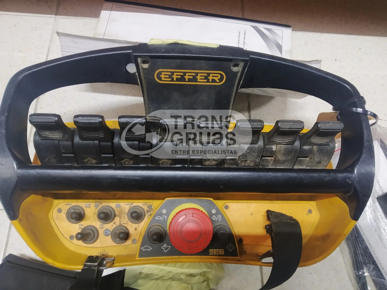 Grúa EFFER 175/3S - ونش كرين - شاحنة: صورة 2 Grúa EFFER 175/3S - ونش كرين - شاحنة: صورة 2