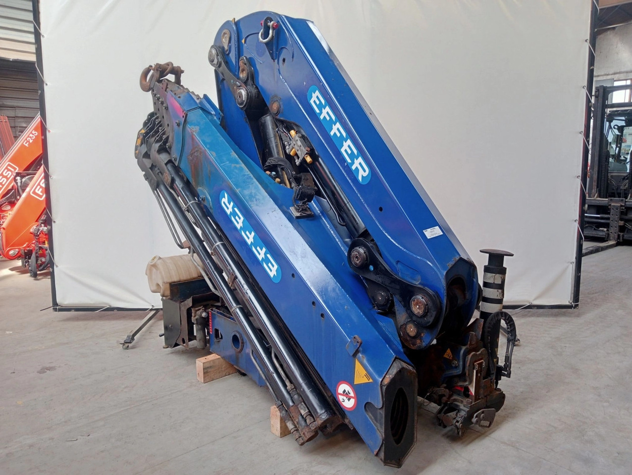 Grúa EFFER 305 5S - ونش كرين - شاحنة: صورة 3 Grúa EFFER 305 5S - ونش كرين - شاحنة: صورة 3