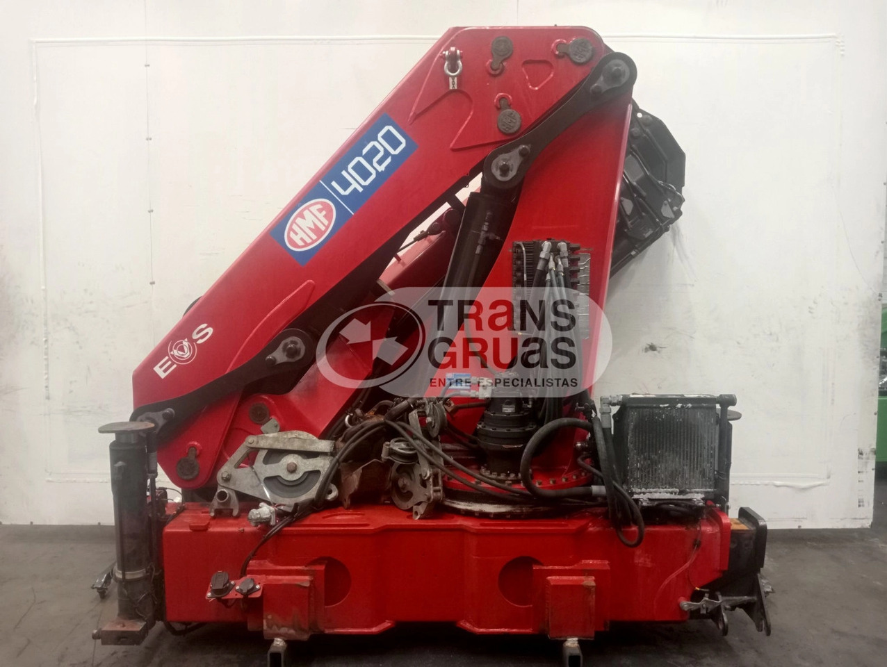 Grúa HMF 4020-K6 - ونش كرين - شاحنة: صورة 3 Grúa HMF 4020-K6 - ونش كرين - شاحنة: صورة 3
