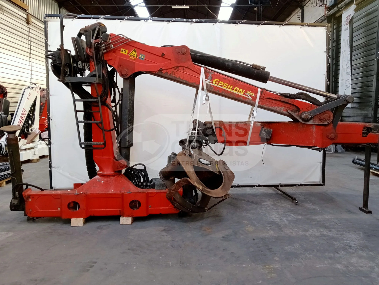 Grúa hidráulica Epsilon E140L 79V - ونش كرين: صورة 1 Grúa hidráulica Epsilon E140L 79V - ونش كرين: صورة 1