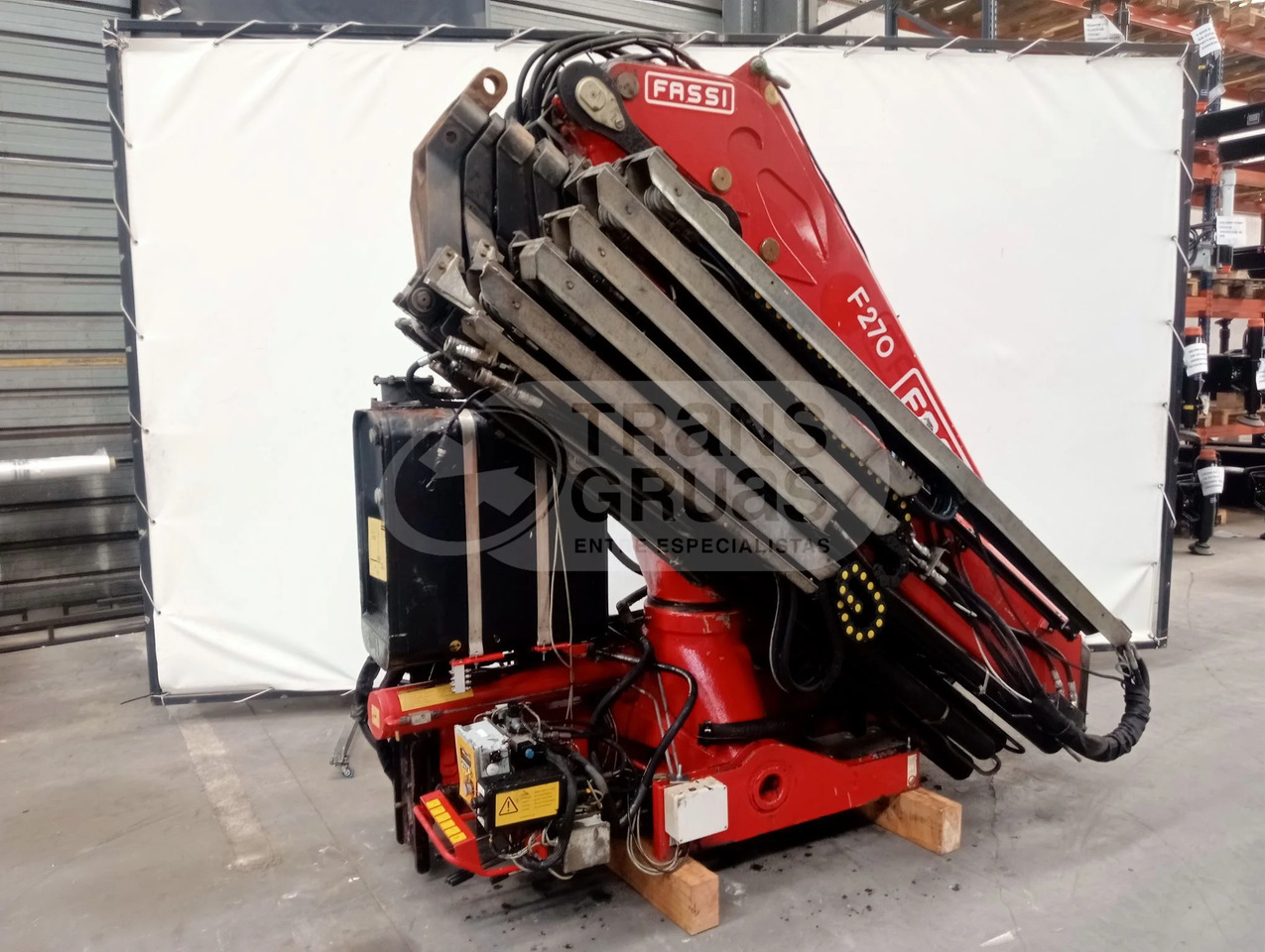 ونش كرين Grúa hidráulica Fassi F270A.26: صورة 6 ونش كرين Grúa hidráulica Fassi F270A.26: صورة 6