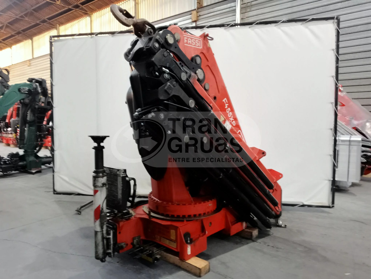 Grúa hidráulica Fassi F455AXP.28 - ونش كرين: صورة 1 Grúa hidráulica Fassi F455AXP.28 - ونش كرين: صورة 1