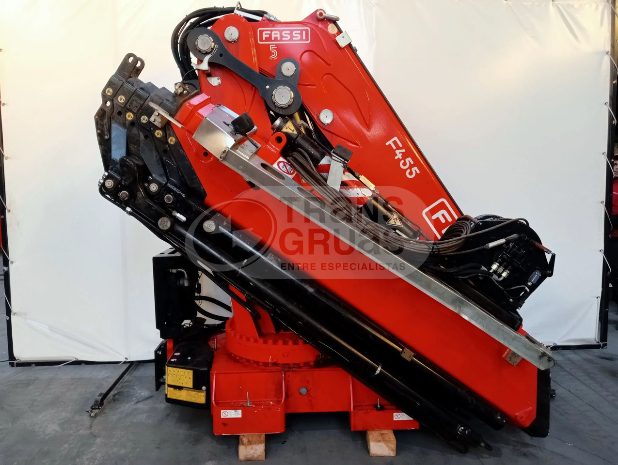 Grúa hidráulica Fassi F455RA.2.26 E-DYNAMIC - ونش كرين: صورة 3 Grúa hidráulica Fassi F455RA.2.26 E-DYNAMIC - ونش كرين: صورة 3