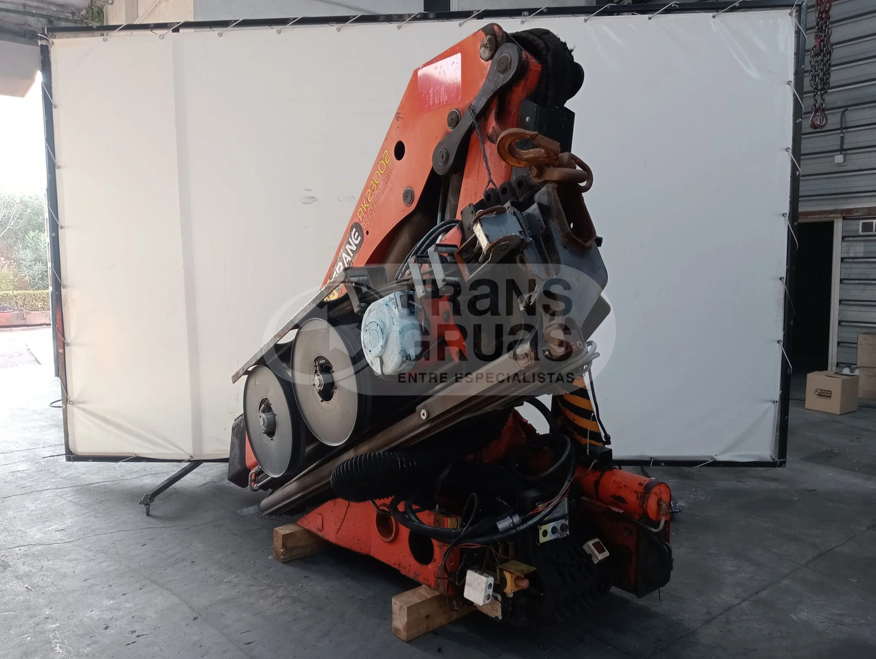 Grúa hidráulica Palfinger PK 23002 - ونش كرين: صورة 4 Grúa hidráulica Palfinger PK 23002 - ونش كرين: صورة 4