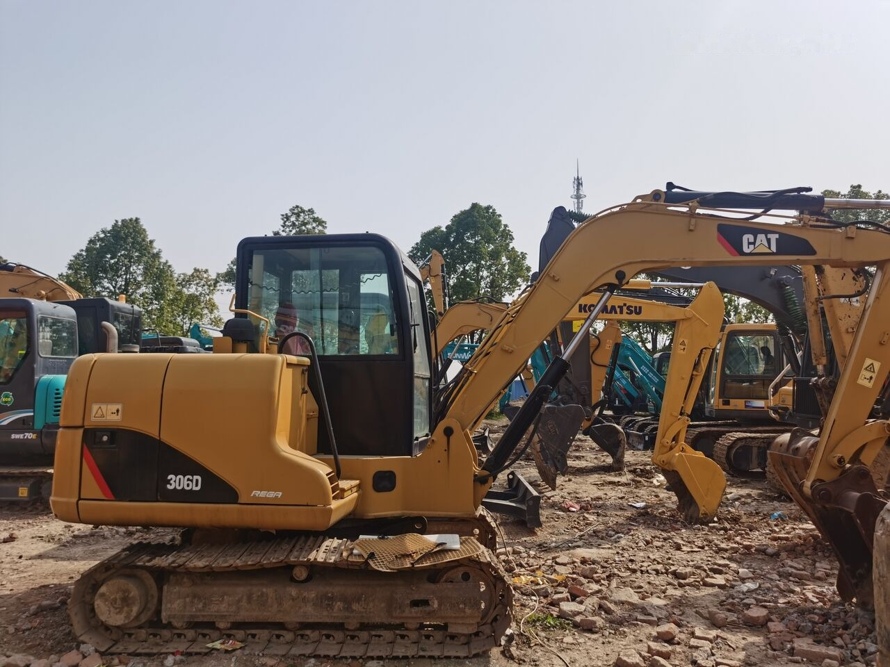 حفارة مُصَّغرة Caterpillar 306D: صورة 6
