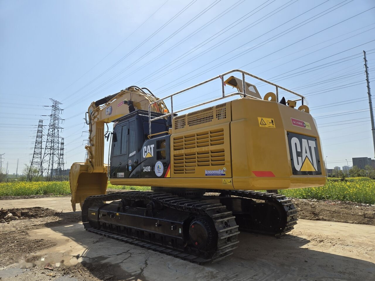 حفار زحاف Caterpillar 349D: صورة 7