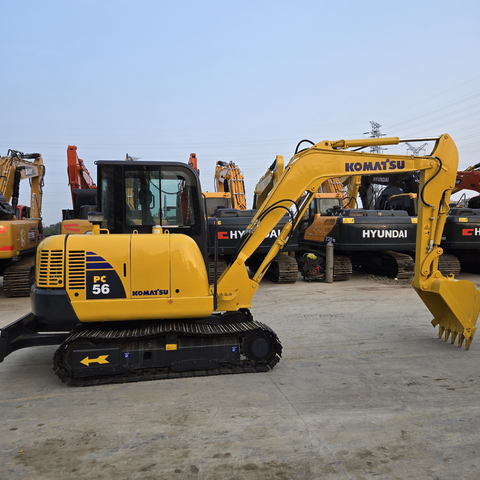 KOMATSU PC56 - حفارة مُصَّغرة: صورة 5 KOMATSU PC56 - حفارة مُصَّغرة: صورة 5