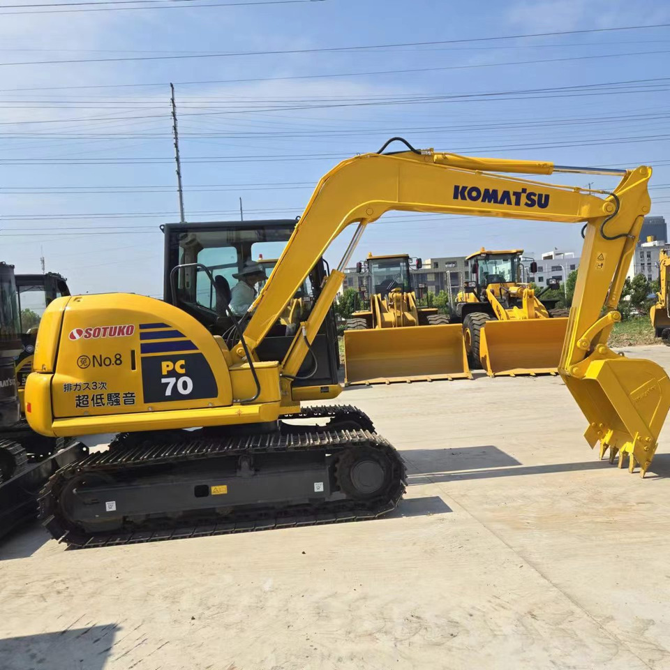 KOMATSU PC70-8 - حفارة مُصَّغرة: صورة 1 KOMATSU PC70-8 - حفارة مُصَّغرة: صورة 1