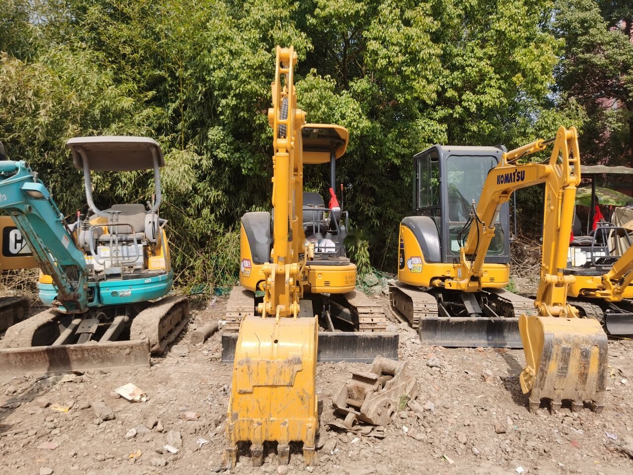 Komatsu PC35MR - حفار زحاف: صورة 5 Komatsu PC35MR - حفار زحاف: صورة 5