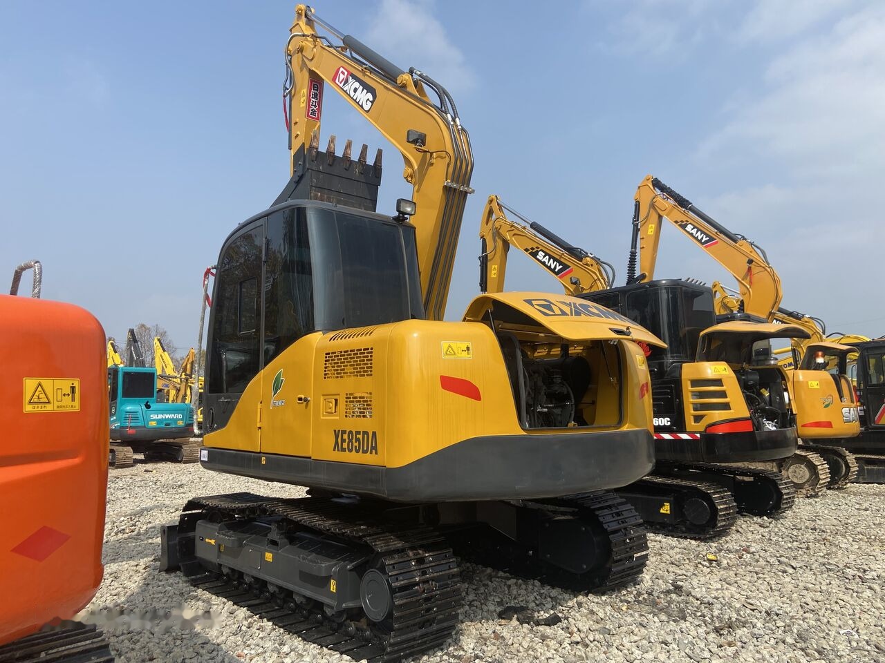 حفار زحاف XCMG XE85DA: صورة 9