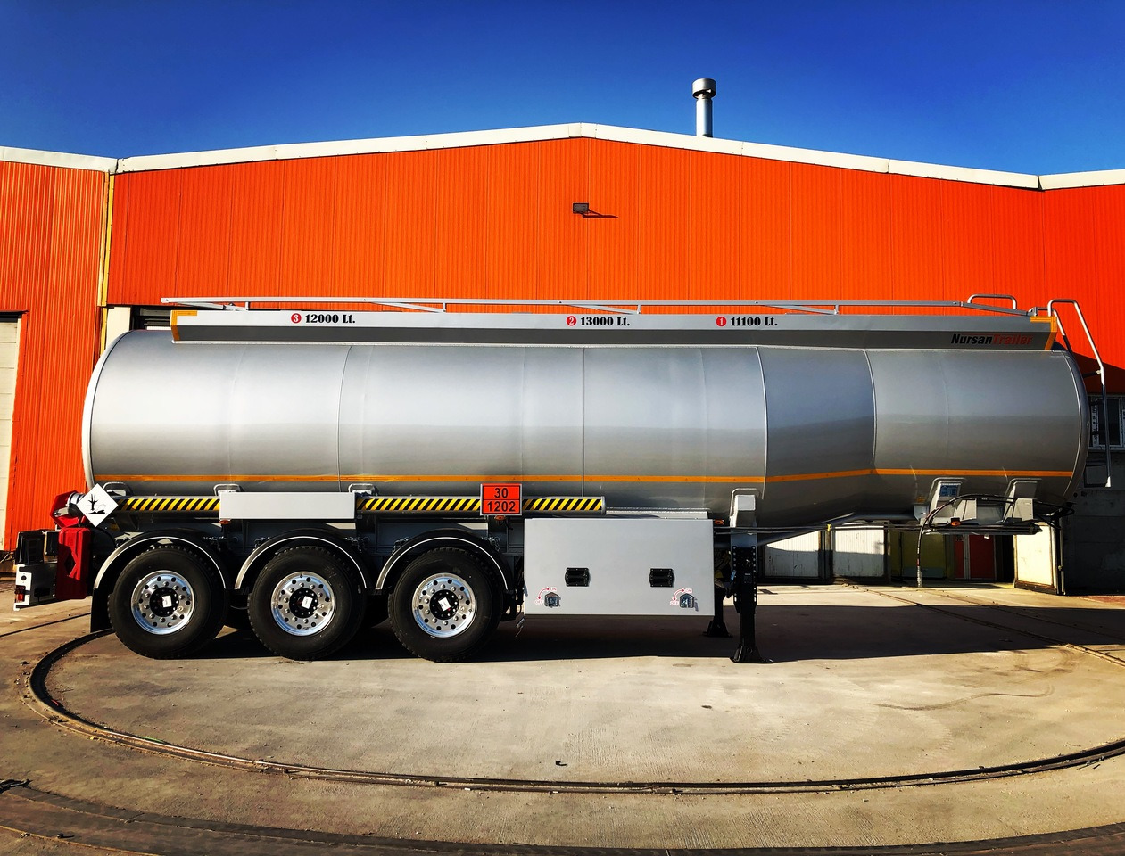 NURSAN Aluminium Tanker - نصف مقطورة صهريج: صورة 5 NURSAN Aluminium Tanker - نصف مقطورة صهريج: صورة 5