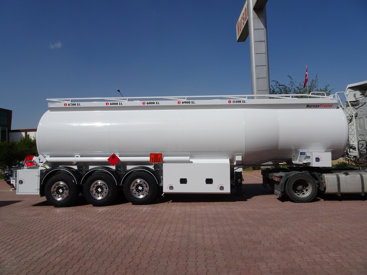 NURSAN Aluminium Tanker - نصف مقطورة صهريج: صورة 3 NURSAN Aluminium Tanker - نصف مقطورة صهريج: صورة 3