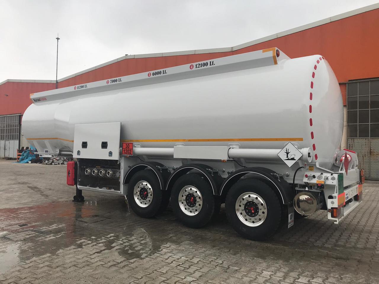 NURSAN Aluminium Tanker - نصف مقطورة صهريج: صورة 4 NURSAN Aluminium Tanker - نصف مقطورة صهريج: صورة 4