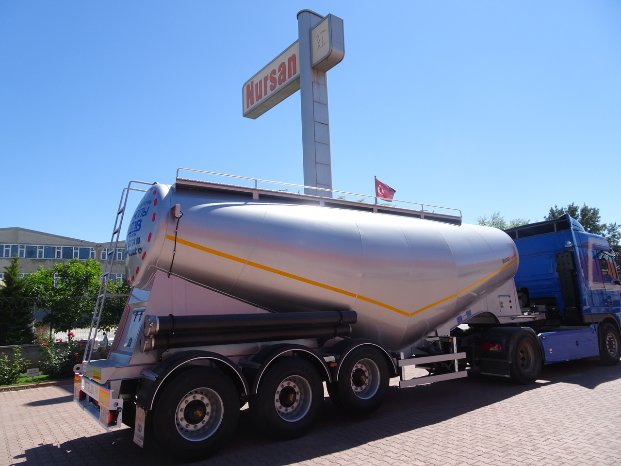 NURSAN Cement Bulker - نصف مقطورة صهريج: صورة 5 NURSAN Cement Bulker - نصف مقطورة صهريج: صورة 5