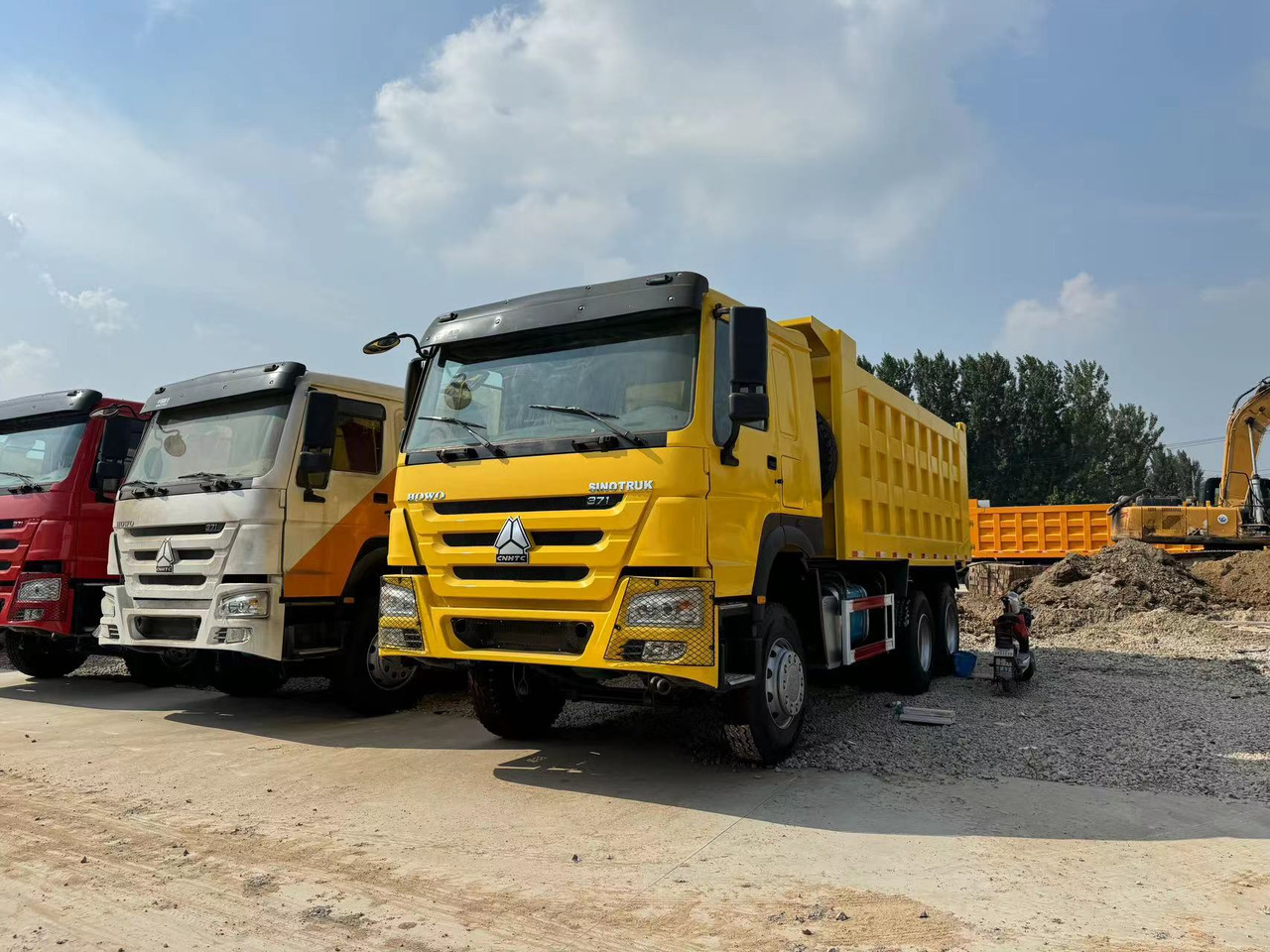 شاحنة قلاب SINOTRUK HOWO 371 375 380 400 420 HP 6*4: صورة 10