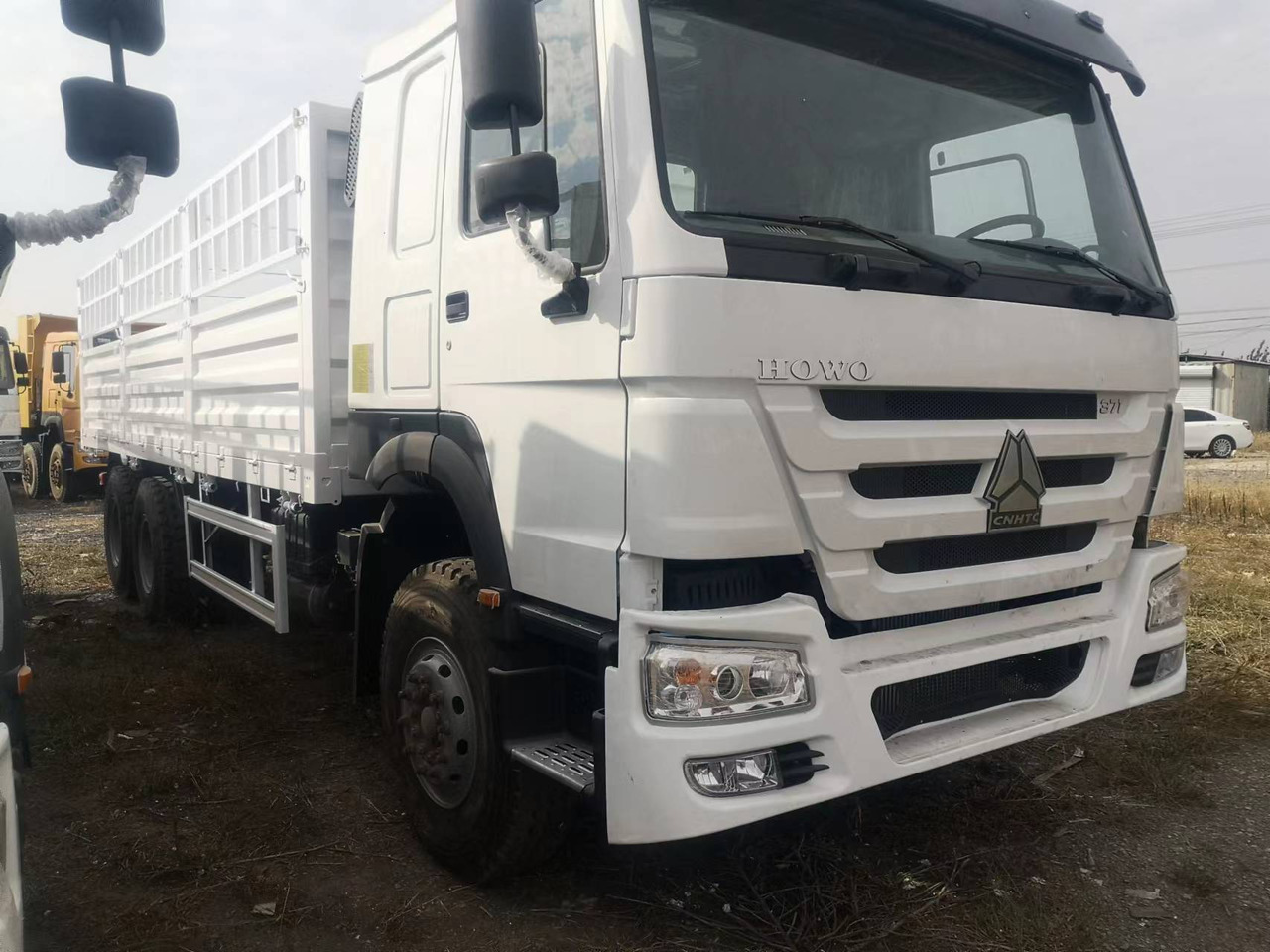 SINOTRUK HOWO 375 SINOTRUK HOWO 371 WITH FENCE howo380 420 400 - شاحنة نقل المواشي: صورة 3 SINOTRUK HOWO 375 SINOTRUK HOWO 371 WITH FENCE howo380 420 400 - شاحنة نقل المواشي: صورة 3