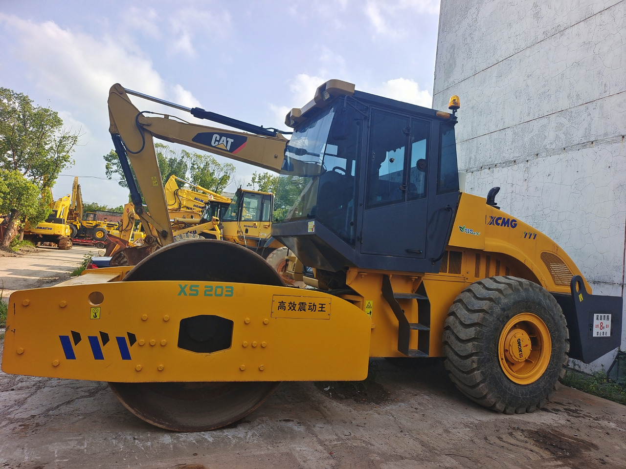XCMG XS203J - مدحلة اسفلت: صورة 4 XCMG XS203J - مدحلة اسفلت: صورة 4