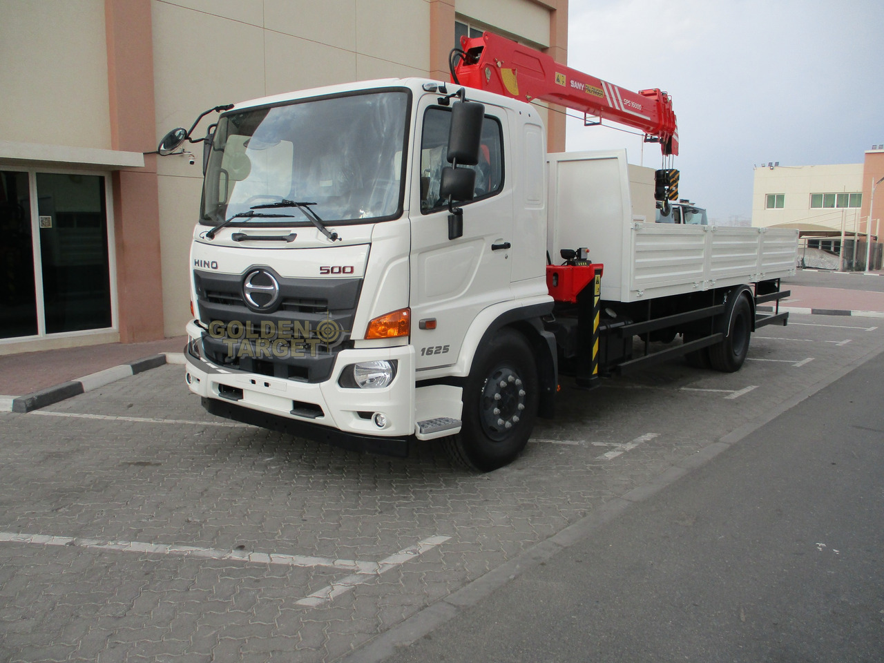 HINO 500 1625 4x2 with SANY PALFINGER SPS16000 Crane - شاحنة كرين: صورة 2 HINO 500 1625 4x2 with SANY PALFINGER SPS16000 Crane - شاحنة كرين: صورة 2