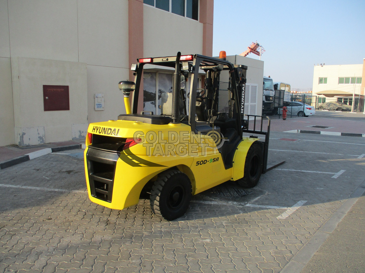 HYUNDAI 50D-9SA Forklift - رافعة شوكية ديزل: صورة 3 HYUNDAI 50D-9SA Forklift - رافعة شوكية ديزل: صورة 3