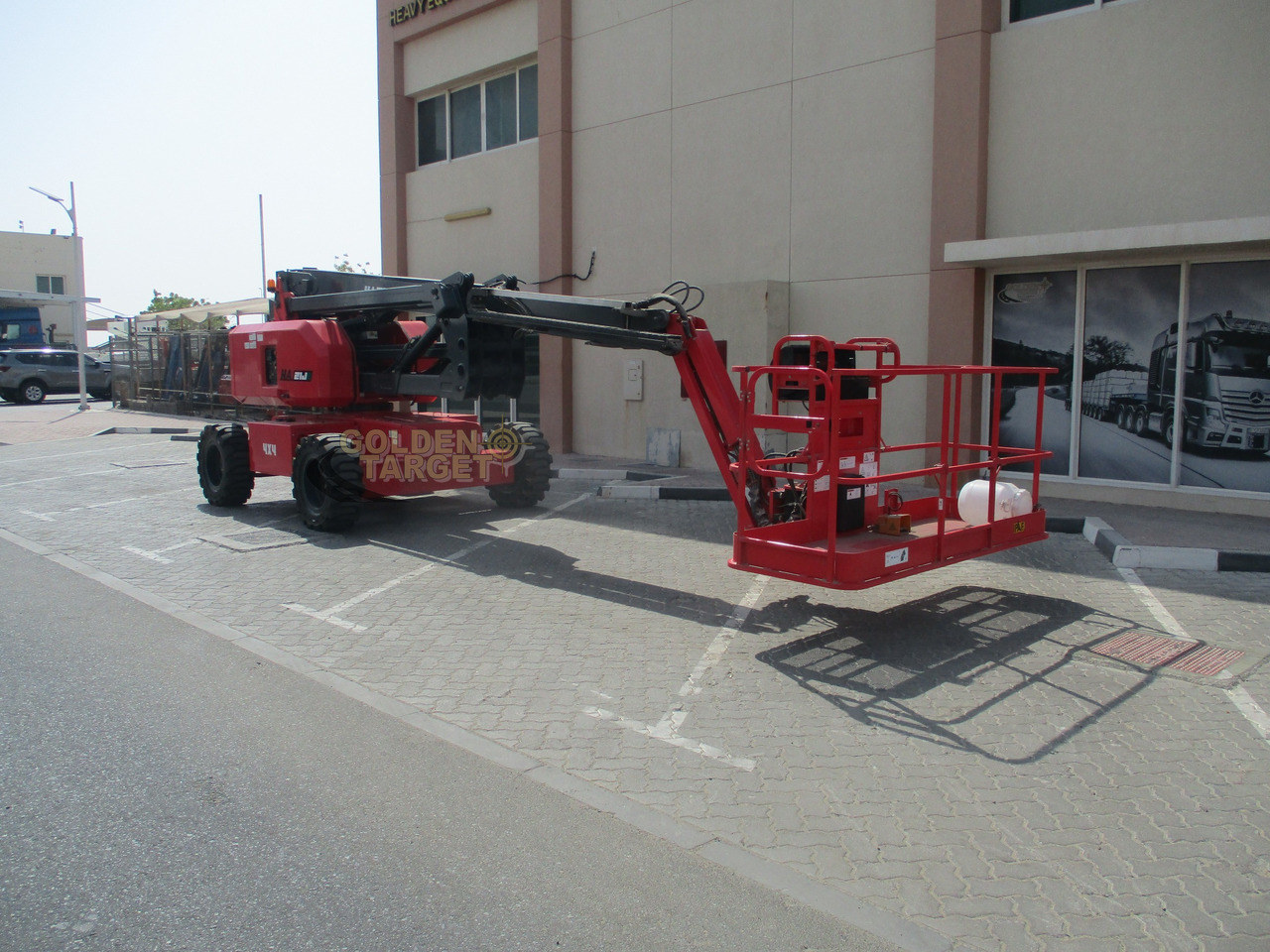 Hered HA21JE Electric Articulating Boom Lift - شاحنة ذراع مفصلي: صورة 1 Hered HA21JE Electric Articulating Boom Lift - شاحنة ذراع مفصلي: صورة 1