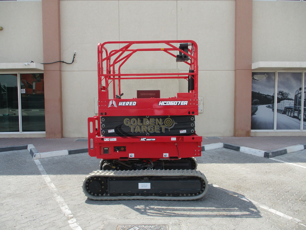 Hered HC0607EA Auto Level Crawler Scissor Lift - رافعة هيدروليكية مقصية: صورة 5 Hered HC0607EA Auto Level Crawler Scissor Lift - رافعة هيدروليكية مقصية: صورة 5