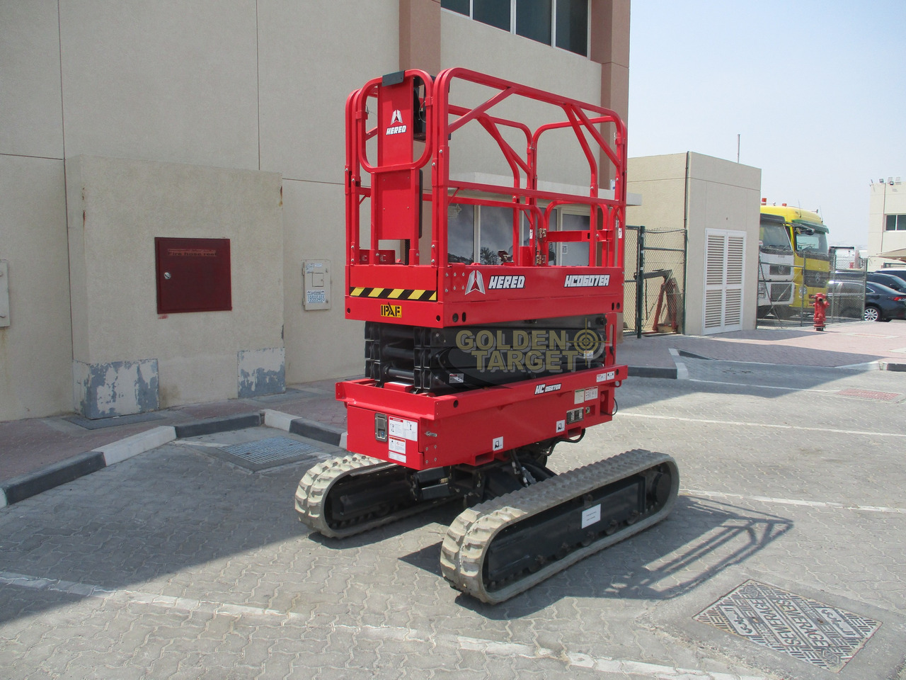 Hered HC0607EA Auto Level Crawler Scissor Lift - رافعة هيدروليكية مقصية: صورة 2 Hered HC0607EA Auto Level Crawler Scissor Lift - رافعة هيدروليكية مقصية: صورة 2