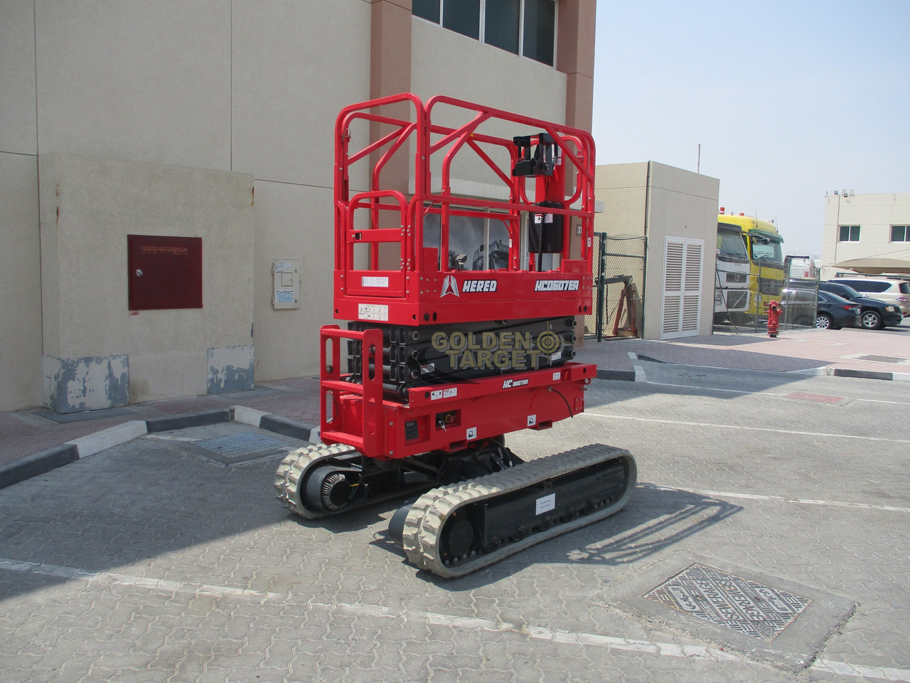 Hered HC0607EA Auto Level Crawler Scissor Lift - رافعة هيدروليكية مقصية: صورة 3 Hered HC0607EA Auto Level Crawler Scissor Lift - رافعة هيدروليكية مقصية: صورة 3