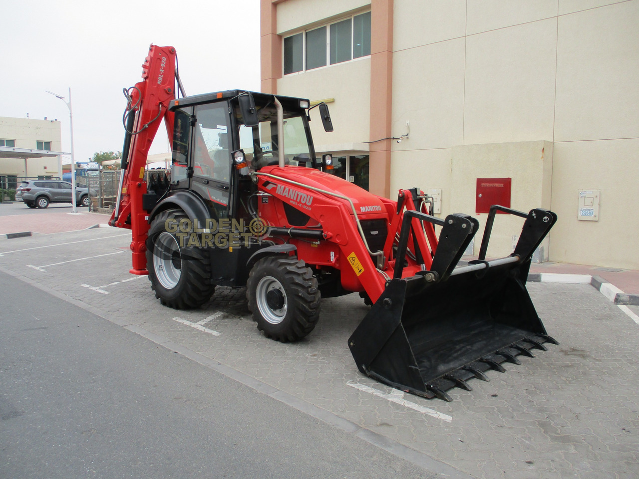 MANITOU MBL-X-920 BACKHOE LOADER - جرافة حفار: صورة 1 MANITOU MBL-X-920 BACKHOE LOADER - جرافة حفار: صورة 1