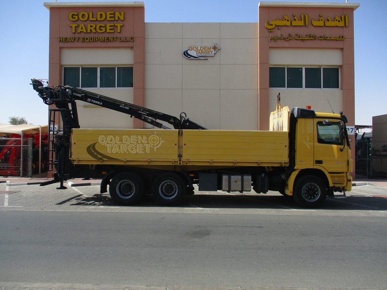 MERCEDES-BENZ ACTROS 2644 6×4 with ATLAS 165.2 Block Crane - شاحنة كرين: صورة 5 MERCEDES-BENZ ACTROS 2644 6×4 with ATLAS 165.2 Block Crane - شاحنة كرين: صورة 5