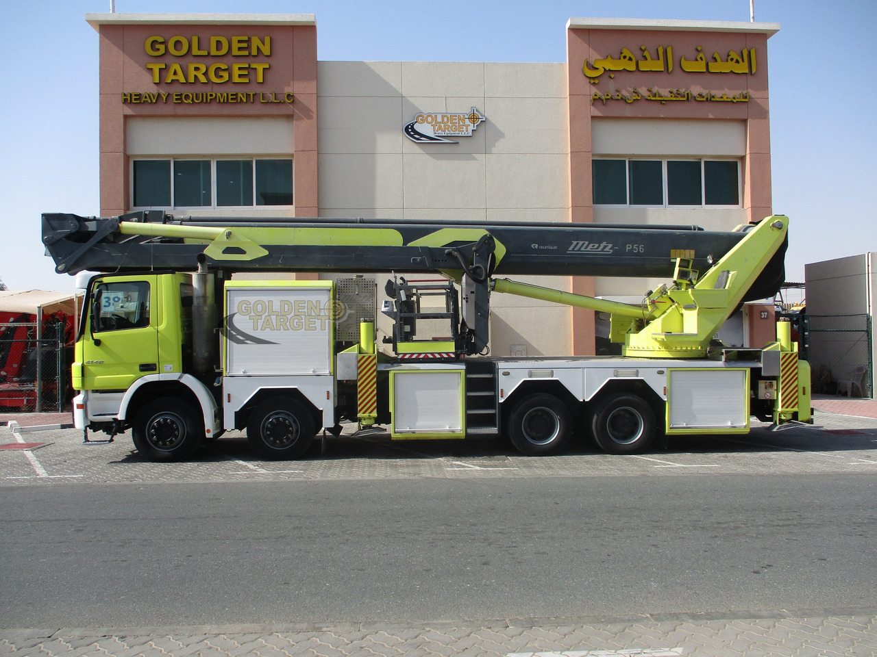 Mercedes ACTROS 4140 8x4 METZ P56 Fire Truck - سيارة إطفاء: صورة 5 Mercedes ACTROS 4140 8x4 METZ P56 Fire Truck - سيارة إطفاء: صورة 5