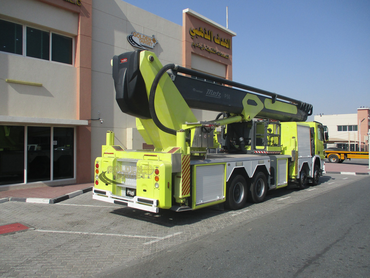 Mercedes ACTROS 4140 8x4 METZ P56 Fire Truck - سيارة إطفاء: صورة 3 Mercedes ACTROS 4140 8x4 METZ P56 Fire Truck - سيارة إطفاء: صورة 3