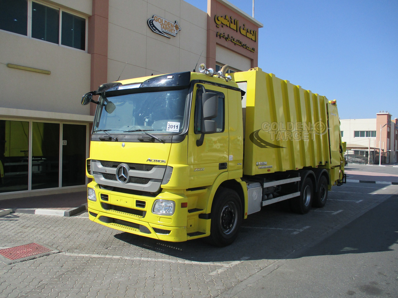 Mercedes Actros 2532 6×2 Garbage Truck - شاحنة النفايات: صورة 2 Mercedes Actros 2532 6×2 Garbage Truck - شاحنة النفايات: صورة 2