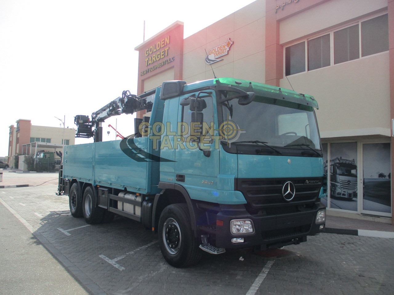 Mercedes-Benz Actros 2641 - شاحنات مسطحة, شاحنة كرين: صورة 1 Mercedes-Benz Actros 2641 - شاحنات مسطحة, شاحنة كرين: صورة 1