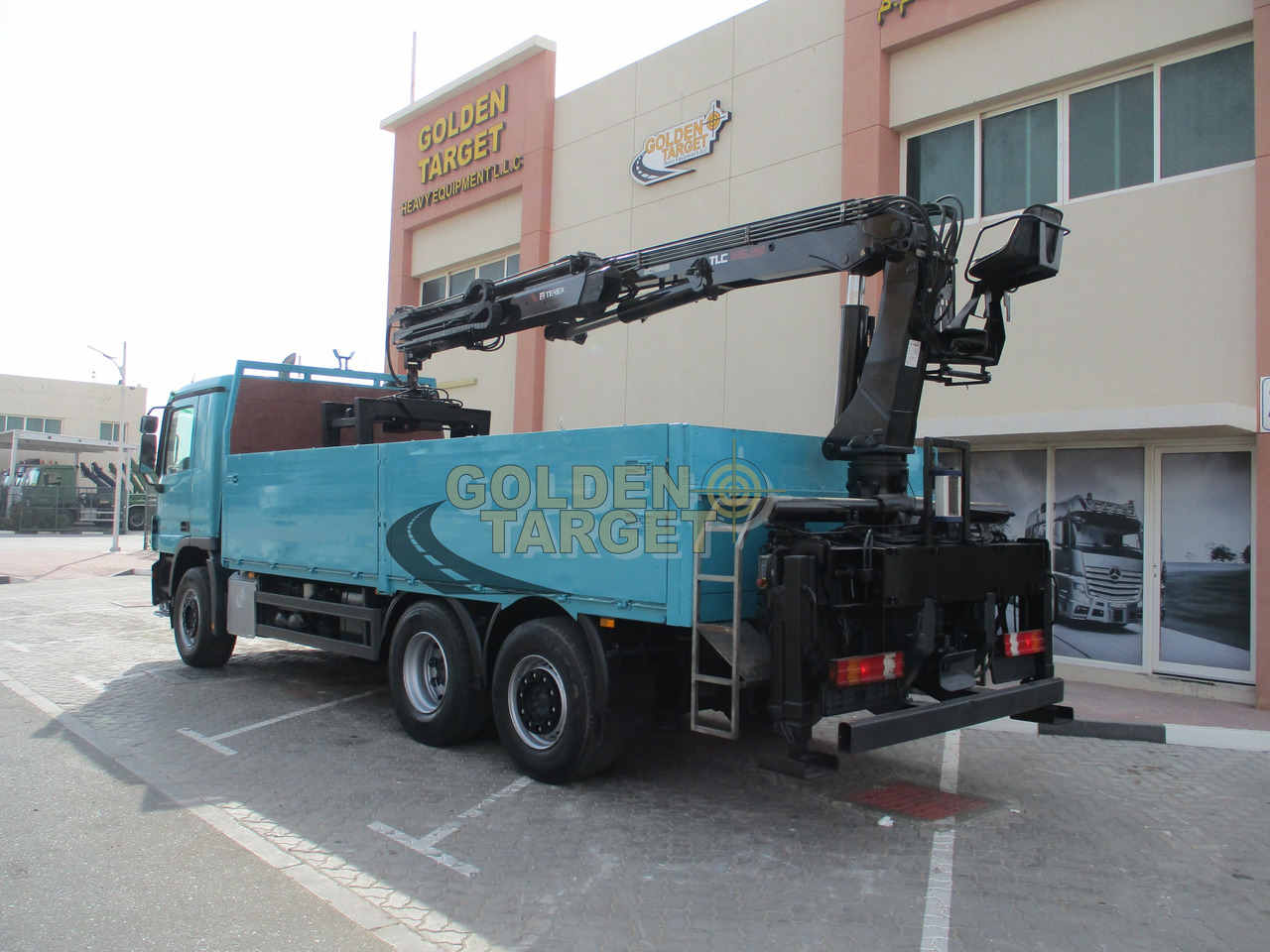 Mercedes-Benz Actros 2641 - شاحنات مسطحة, شاحنة كرين: صورة 4 Mercedes-Benz Actros 2641 - شاحنات مسطحة, شاحنة كرين: صورة 4