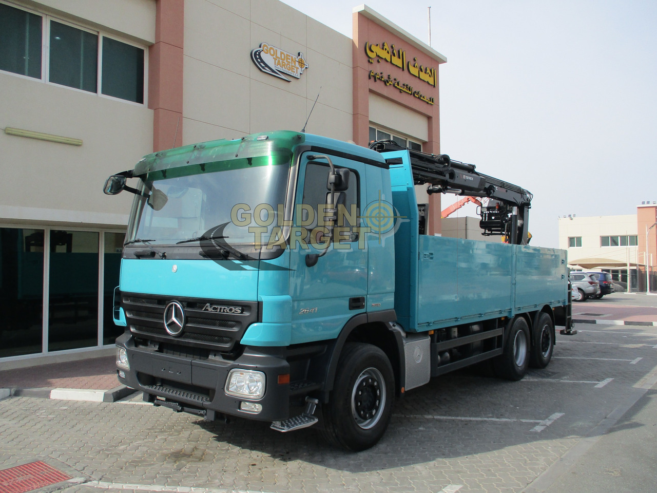 Mercedes-Benz Actros 2641 - شاحنات مسطحة, شاحنة كرين: صورة 2 Mercedes-Benz Actros 2641 - شاحنات مسطحة, شاحنة كرين: صورة 2