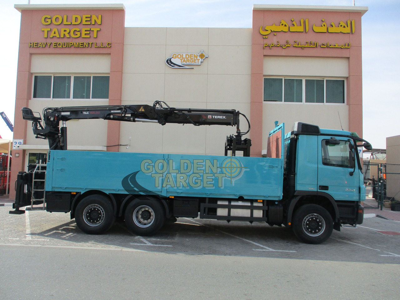 Mercedes-Benz Actros 2641 - شاحنات مسطحة, شاحنة كرين: صورة 5 Mercedes-Benz Actros 2641 - شاحنات مسطحة, شاحنة كرين: صورة 5