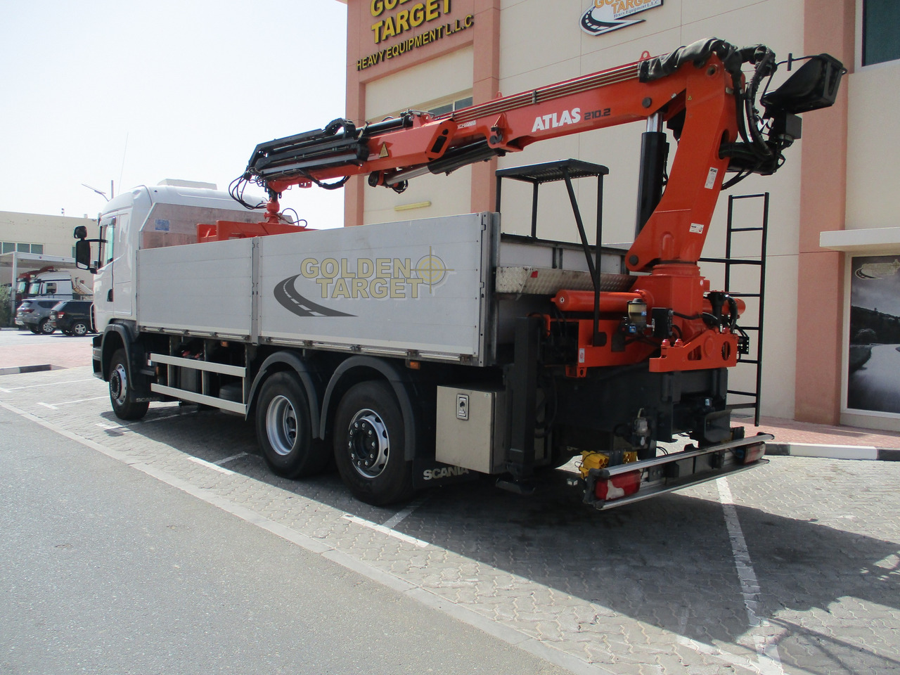 SCANIA G480 6x2 with ATLAS 210.2 Block Crane - شاحنة كرين: صورة 4 SCANIA G480 6x2 with ATLAS 210.2 Block Crane - شاحنة كرين: صورة 4