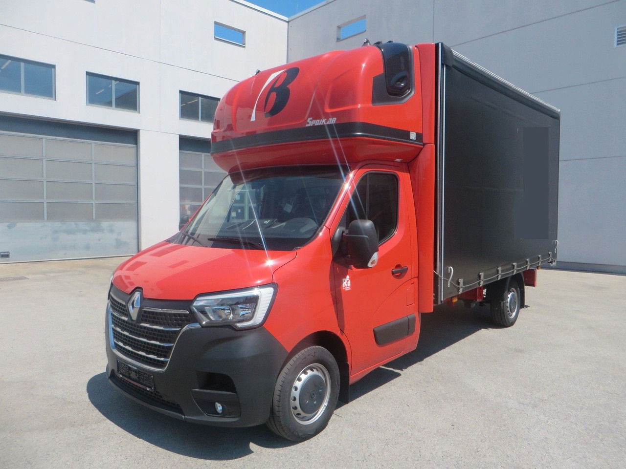 Renault MASTER3 tilt body - شاحنة ستارة جانبية: صورة 1 Renault MASTER3 tilt body - شاحنة ستارة جانبية: صورة 1