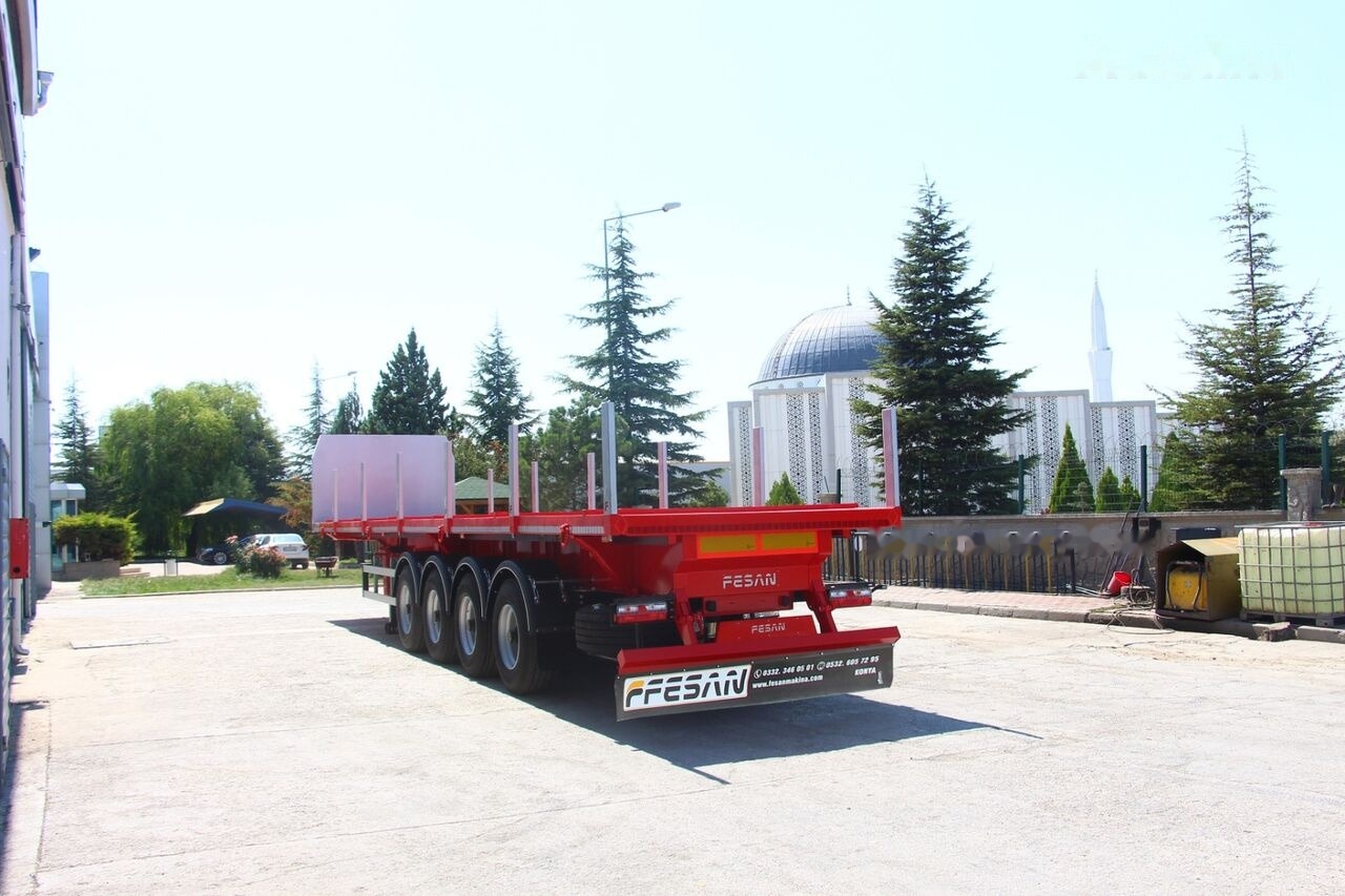 Fesan FLATBED SIDE TIPPER - نصف مقطورة مسطحة: صورة 3 Fesan FLATBED SIDE TIPPER - نصف مقطورة مسطحة: صورة 3