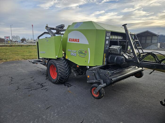 Claas Rollant 355 RC Uniwrap - مكنة, آلة تغليف بالة التبن: صورة 2 Claas Rollant 355 RC Uniwrap - مكنة, آلة تغليف بالة التبن: صورة 2