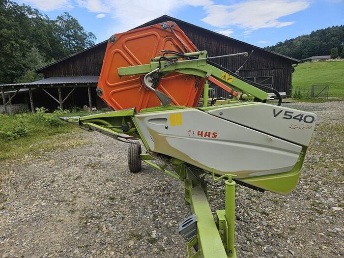 Claas V540 Vario - حصادة برأس ملحق: صورة 2 Claas V540 Vario - حصادة برأس ملحق: صورة 2